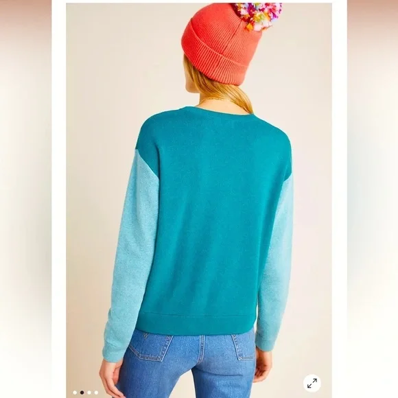 RARE!!!ANTHROPOLOGIE NWOT ST. MORITZ SKI SWEATER SIZE S. - Picture 6 of 13